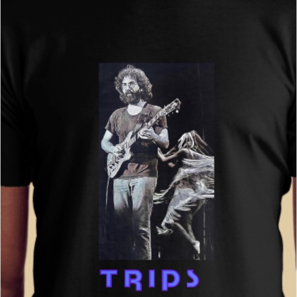 ‘Jerry and dancer’ TRIPS Brand California tees